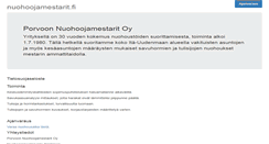 Desktop Screenshot of nuohoojamestarit.fi